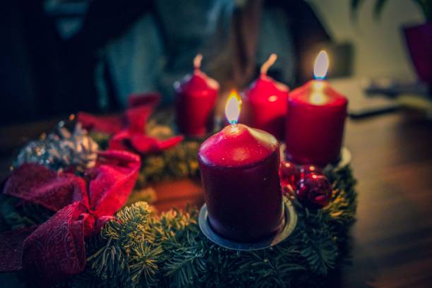 istock A wonderful Christmas wreath 1129161969