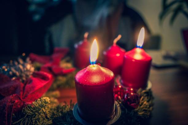 istock A wonderful Christmas wreath 1129162060
