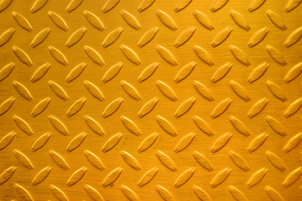 istock metallic with rhombus shapes background texture 1129163818