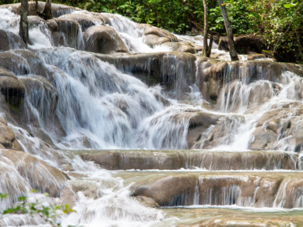istock Falls at Dunns River Jamaica 1129165468