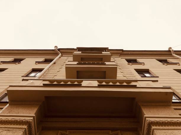 Low angle view of the balcony