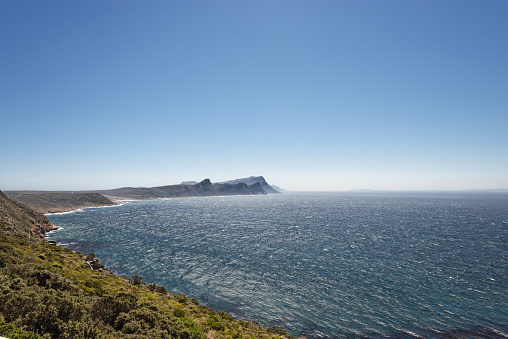 Landscape near the Cape of Good Hope in South Africa