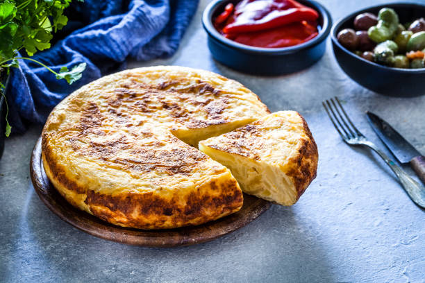 istock Spanish tortilla or spanish omelet 1129178439