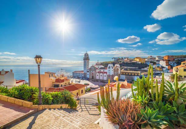 Landscape with Candelaria,Tenerife