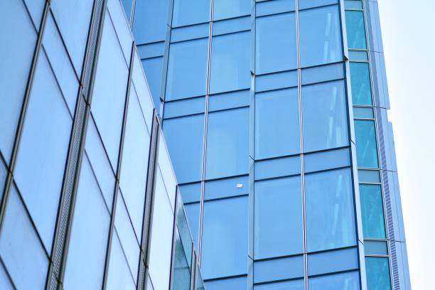 istock Modern corporate architecture - business and success concept 1129184250