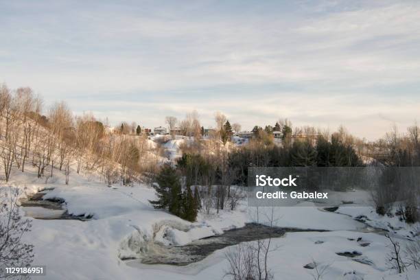 Shawinigan River Stock Photo - Download Image Now - 2014, Beauty, Canada