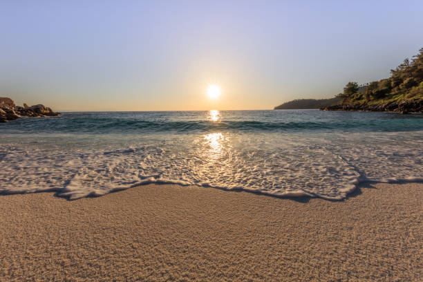 istock Marble beach (Saliara beach), Thassos Islands, Greece 1129187940