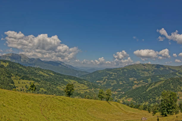 istock mountain slope on a summer day 1129188040