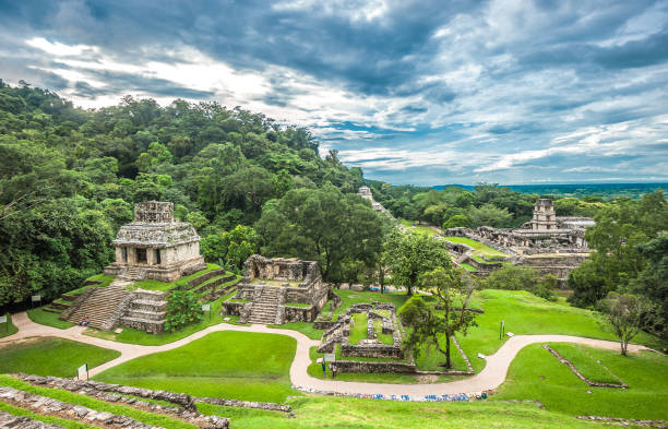 istock Ruins of Palenque, Chiapas, Mexico 1129188071