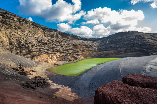 Charco de los Clicos, Lanzarote, Canary islands, Spain