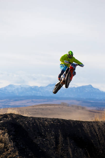istock Rocky Mountain Motocross Rider 1129197815