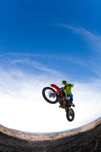 istock Motocross Motorcycle Jump 1129198548