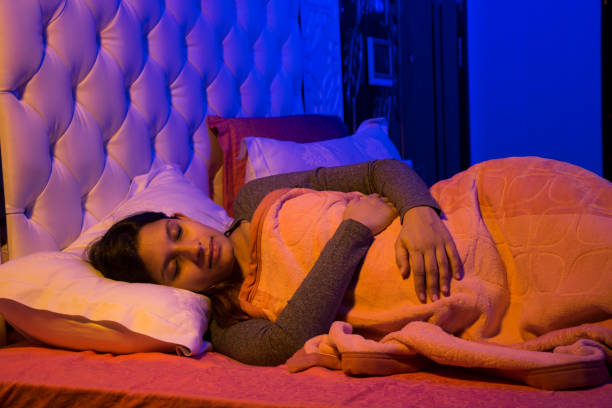 Pregnant, Bedroom, Human Abdomen, Sleeping, Women