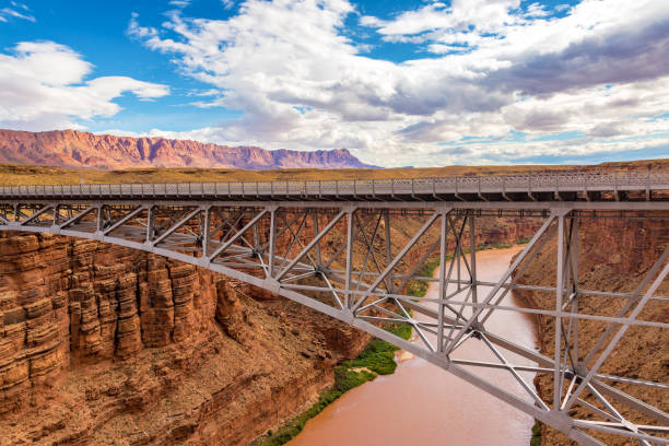 istock Navajo Bridge in Marble Canyon 1129207872