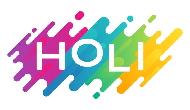 色のホーリー祭 - water spray flowing backgrounds点のイラスト素材／クリップアート素材／マンガ素材／アイコン素材