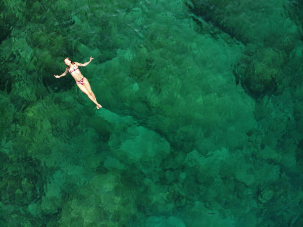 istock Swimming in sea 1129214756