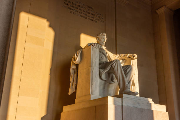 istock Lincoln Memorial in Washington DC at Sunrise 1129219837