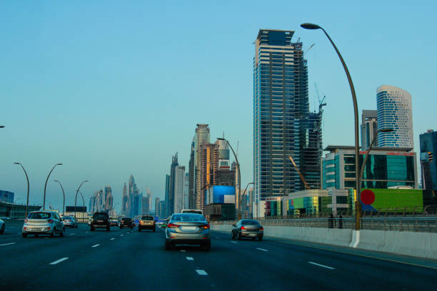 istock Entering Dubai cityscape 1129229539