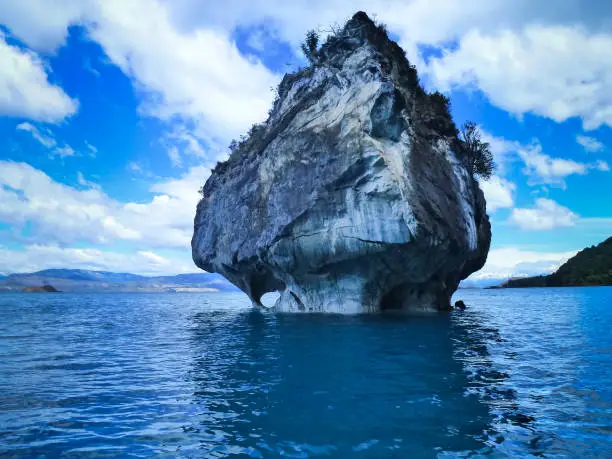 Photo of the marble caves