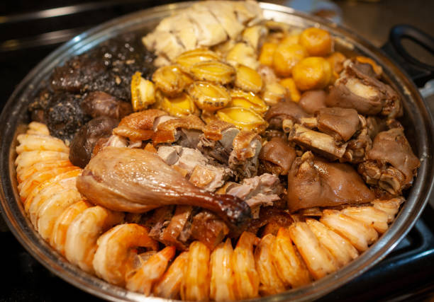Chinese New Year Mixed Dish Known as Poon Choi