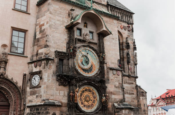 istock Astronomical Clock Tower in Old Town Prague, Czech Republic. 1129248284