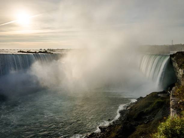istock (E) An early morning view across the falls 1129249864