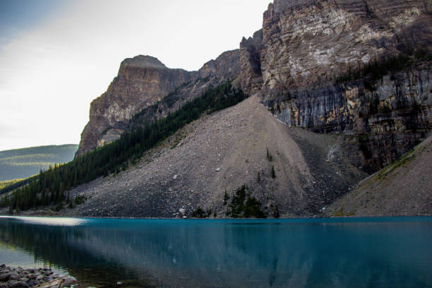 istock Moraine lake in Canada 1129260735