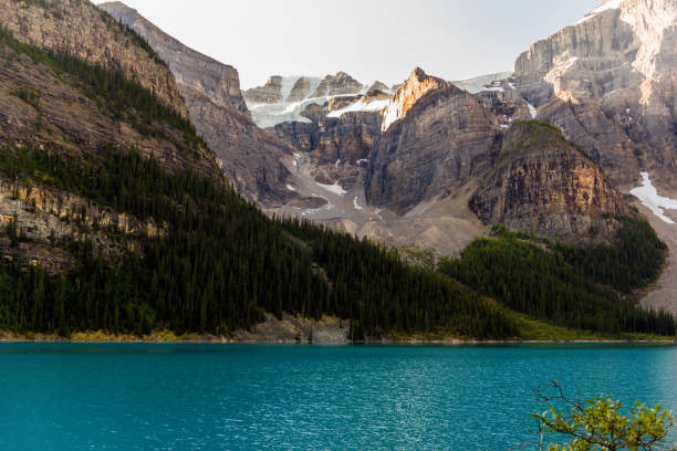 istock Moraine lake in Canada 1129260763