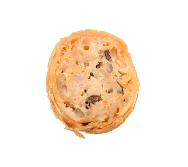 istock A slice of egg roll food 1129262528