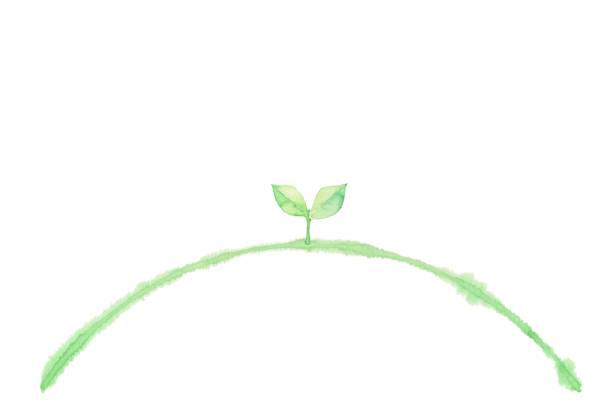 Green hill Green hill
Small sprout 丘 stock illustrations