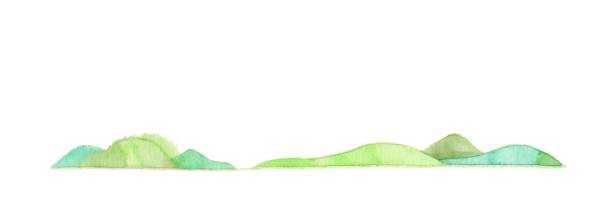 The landscape of the hill The landscape of the hill
Simple green hill 丘 stock illustrations