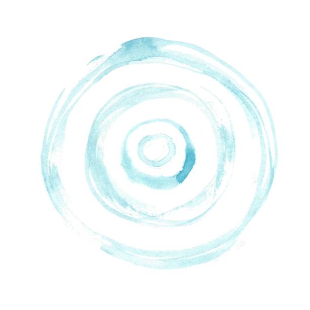 Water ring Water ring
Writing in brushstrokes 波紋 stock illustrations