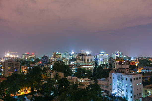 istock Bengaluru/Bangalore skyline at night 1129282176