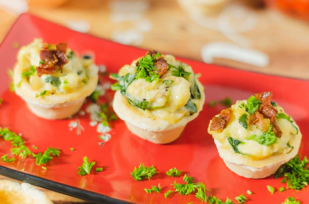 istock tart stuffed with chicken breast, parmesan cheese and spinach 1129288169