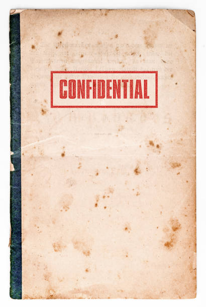 istock Vintage confidential booklet 1129289191