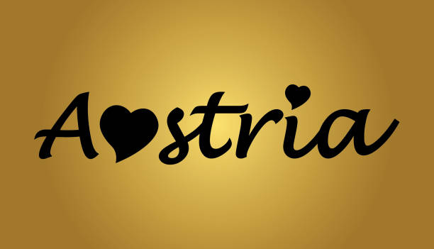 Austria Text 190+ Our Logo Wien Stock Illustrations, Royalty-Free Vector Graphics ...