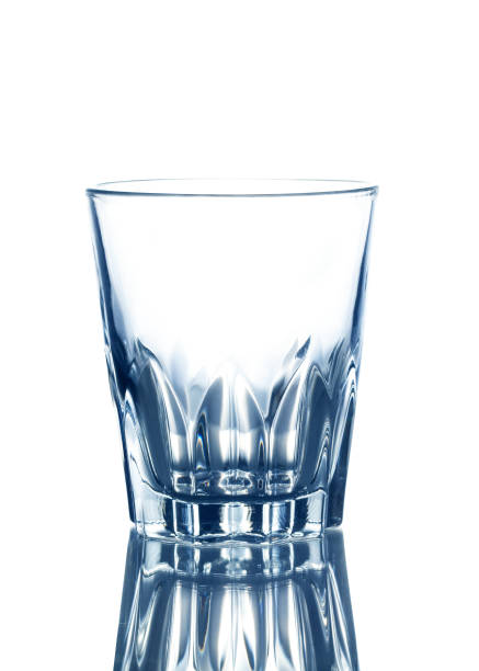 istock Glass of water on isolate background 1129300101