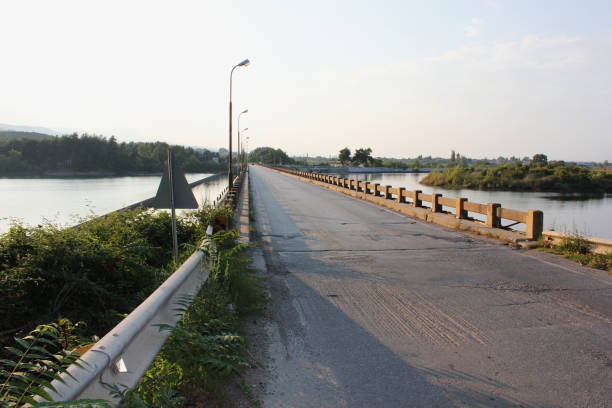 istock Aliakmonas or Haliacmon river and Dam in North Greece 1129308313