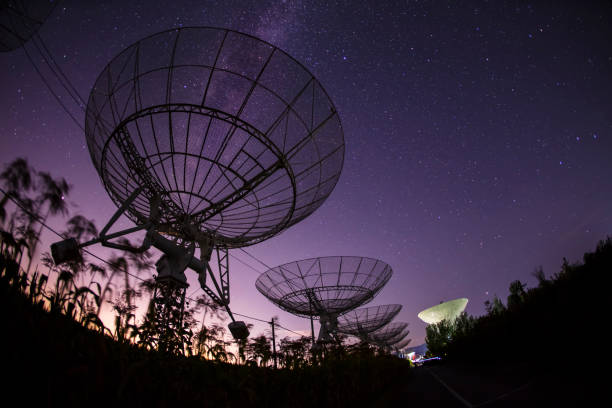 istock Radio telescopes and the Milky Way 1129311211