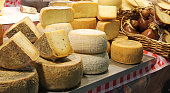 cheese for sale at market