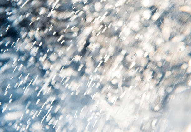 istock Close up of ice texture background 1129317635