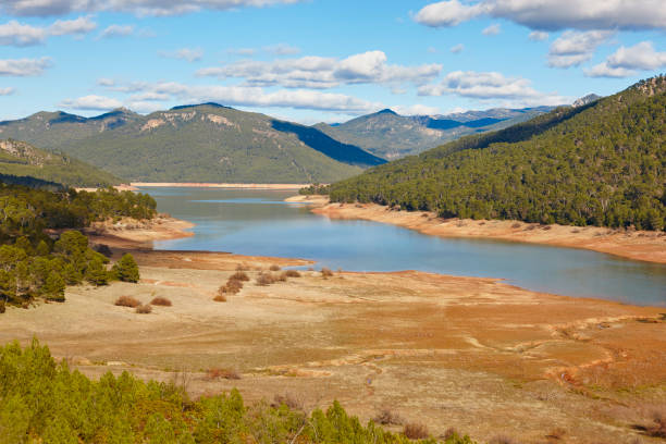 istock Reservoir and mountain landscape in Cazorla, Andalucia. Tranco Beas. Spain 1129321079