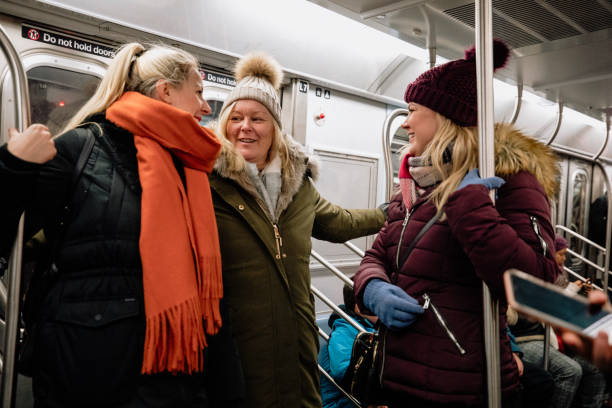 istock Friends Commuting in the City 1129326907
