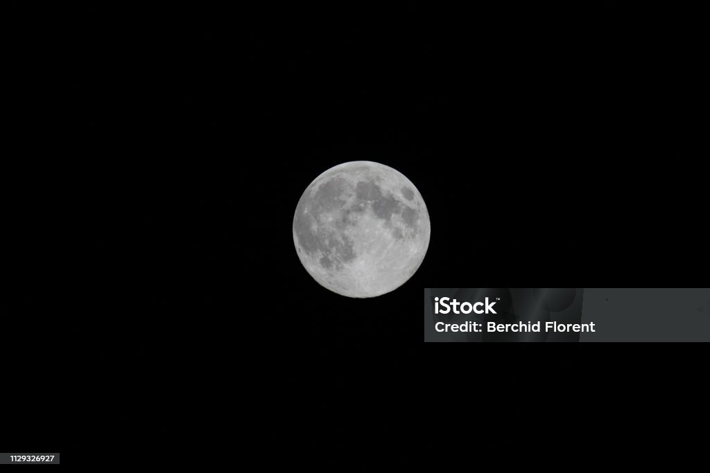 full moon Full moon Astronomy Stock Photo