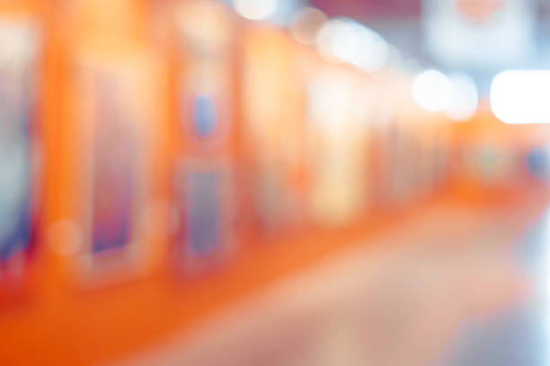 istock Abstract blur contemporary art gallery for 1129330065
