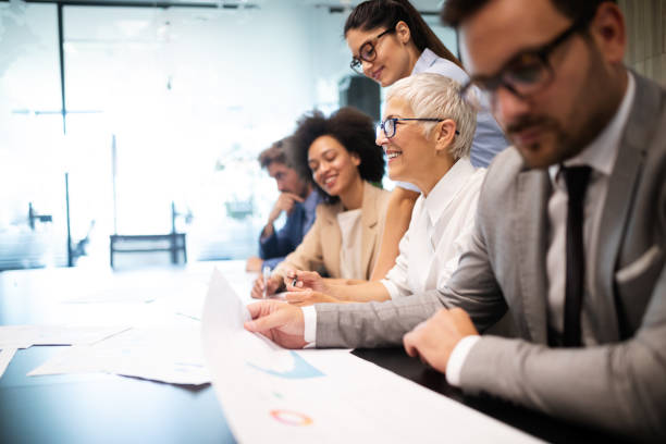 istock Meeting Corporate Success Business Brainstorming Teamwork Concept 1129331124