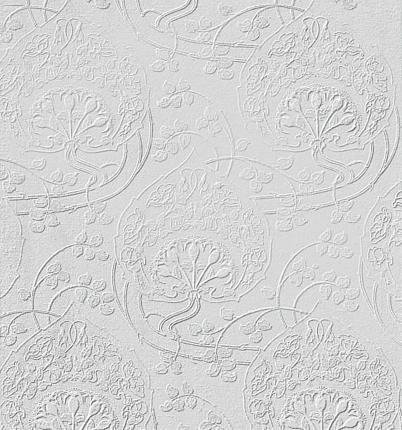 istock Vintage style art nouveau background texture 1129337767