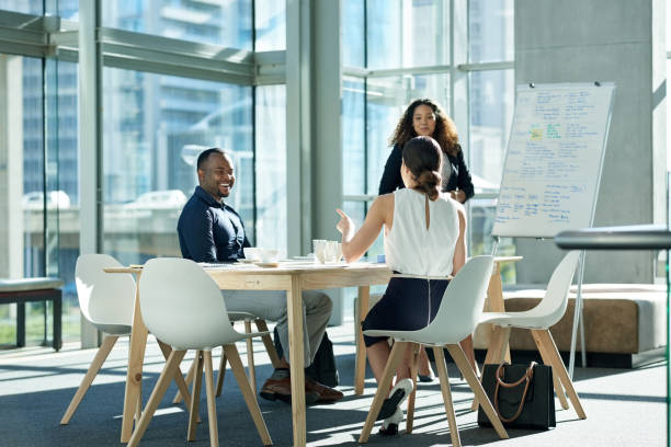 istock Taking control in the business world 1129339255