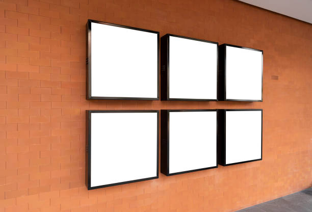 istock Blank billboard ads signage for Mockup Design Advertise Board. 1129341809