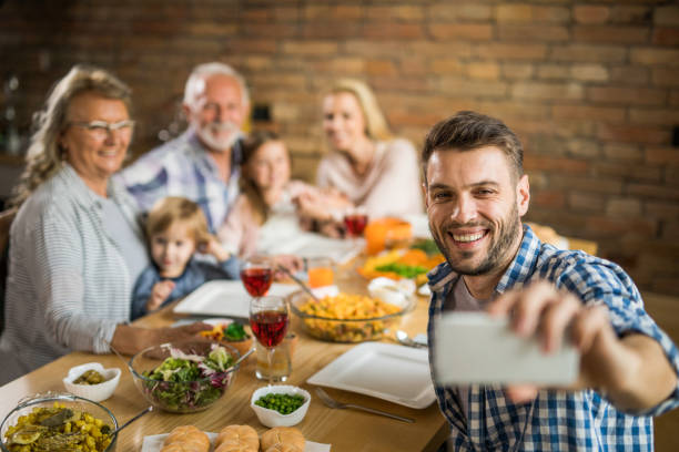 istock Taking a selfie with family! 1129343636